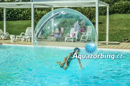 Aquazorb waterball 2 meters inflatable slide bouncy castle