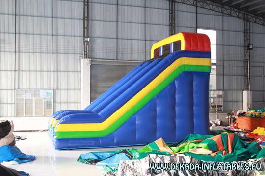 Big Blue inflatable slide inflatable slide bouncy castle