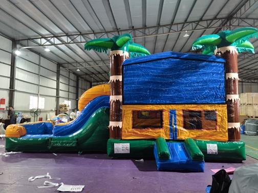 Inflatable bounce house - Birthday - 4m x 8m  inflatable slide bouncy castle