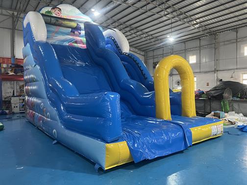 Bouncy slide - Sea inflatable slide bouncy castle