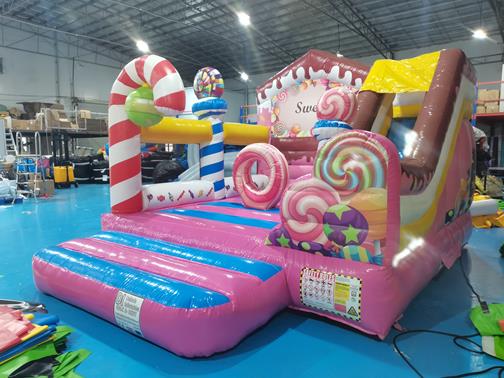 Candy - Inflatable bouncy house inflatable slide bouncy castle