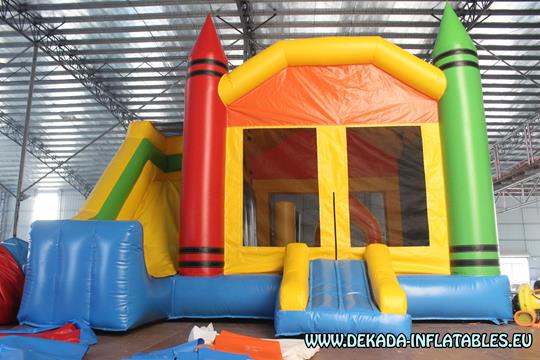 Bouncy inflatable castle 1 inflatable slide bouncy castle