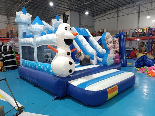 Frozen 2 - Bouncy castle inflatable slide bouncy castle