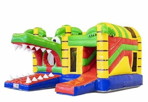 Inflatable bouncer - Crocodile inflatable slide bouncy castle
