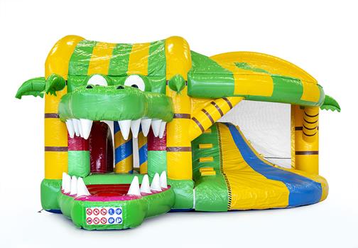 Inflatable bouncer - Crocodile inflatable slide bouncy castle