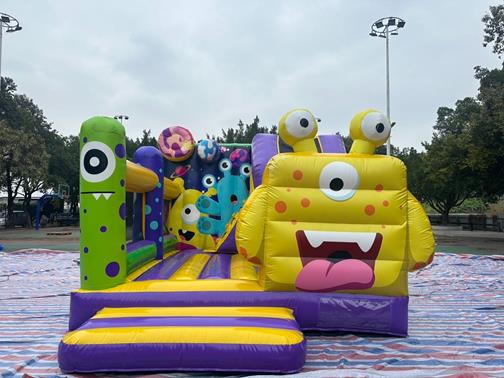 Alien - Inflatable bounce castle inflatable slide bouncy castle