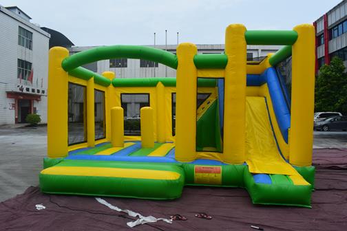 Inflatalbe bouncer - 5m x 5.5m x 3.5m inflatable slide bouncy castle
