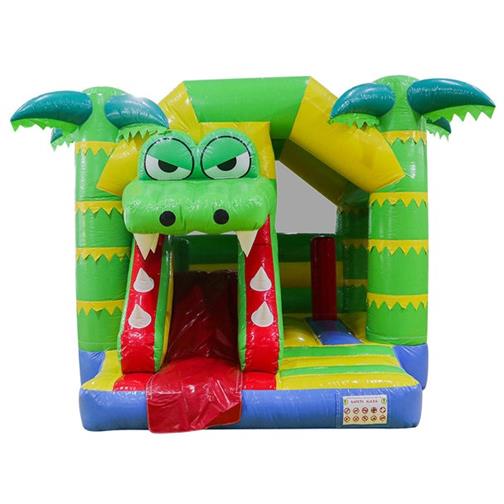 Inflatable bounce house - Crocodile inflatable slide bouncy castle