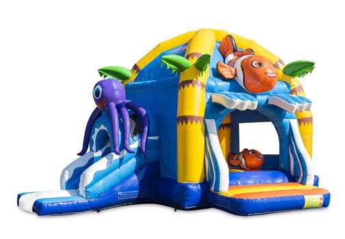 Inflatable bouncy castle Surfer- 6m x 5m x 4m inflatable slide bouncy castle