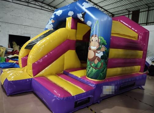 Inflatable bouncer Savanna - small inflatable slide bouncy castle
