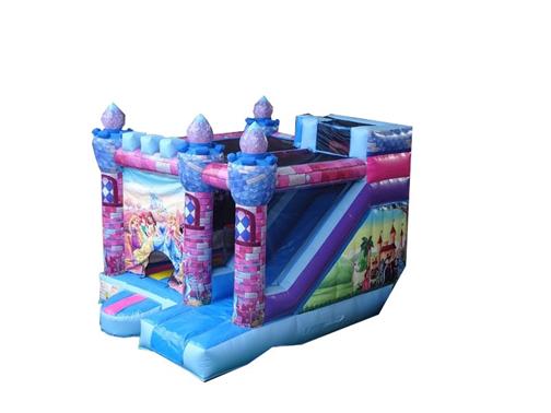 Inflatable bouncy castle - Princess inflatable slide bouncy castle