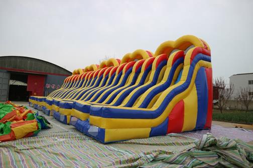 Tobogan na napuhavanje 7m x 4m x 6m inflatable slide bouncy castle