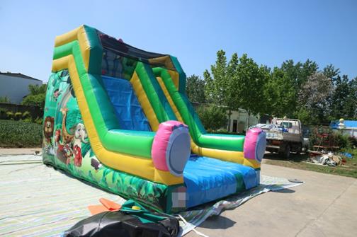 Inflatable slide - Animals inflatable slide bouncy castle