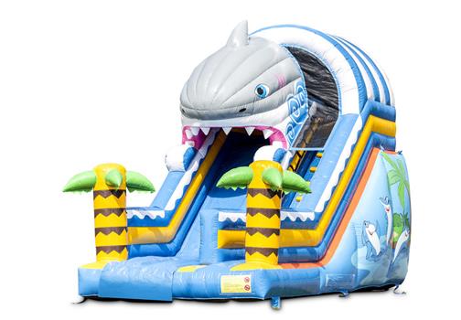 Inflatable slide Shark 6m x 3.5m x 5m inflatable slide bouncy castle