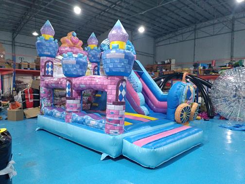 Little Princess inflatable bouncy castle inflatable slide bouncy castle