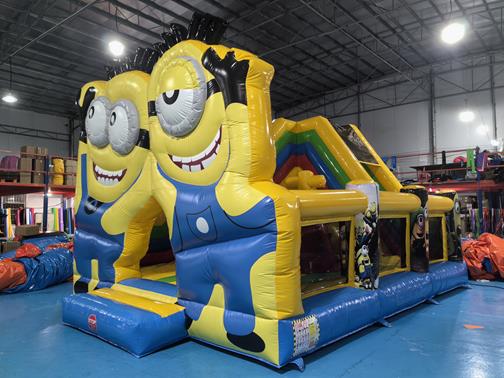 Malci - Igraonica na napuhavanje - 7m x 5m x 4.5m inflatable slide bouncy castle