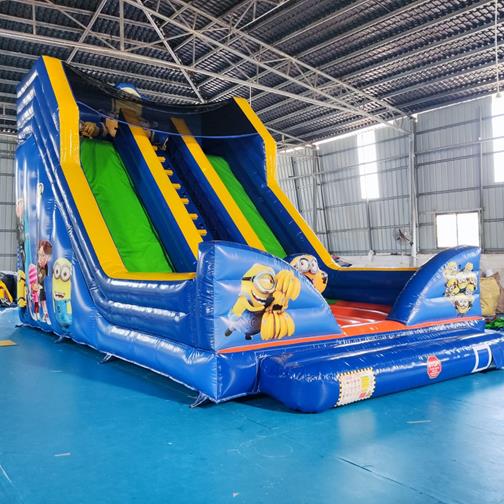 Minions 2 - Inflatable slide inflatable slide bouncy castle
