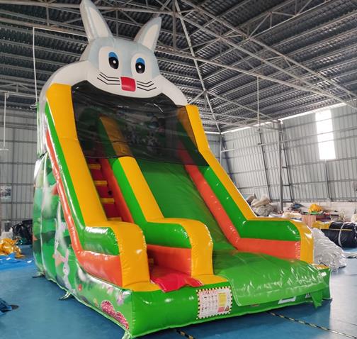 Little bunny inflatable slide inflatable slide bouncy castle