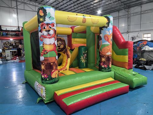 Mini Safari Combo Bouncy Castle inflatable slide bouncy castle
