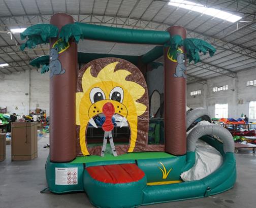 Mini Jungle Combo Inflatable Bouncy Castle inflatable slide bouncy castle