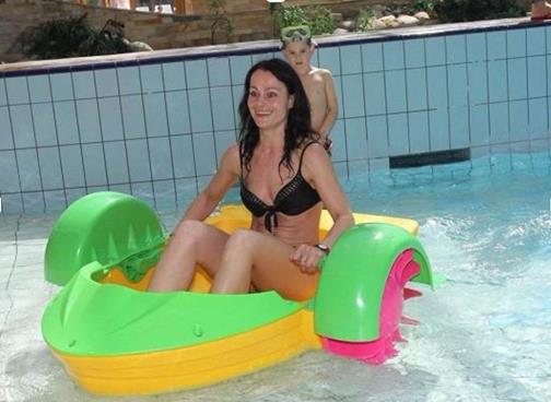 Mini Paddleboat- Senior inflatable slide bouncy castle