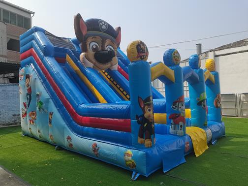 Paw Patrol Inflatable Slide - 7m x 5m inflatable slide bouncy castle