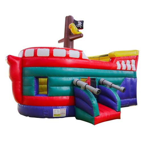 Pirate Ship Inflatable Bouncy Castles for Kids 6 x 4 x 4.5mH. inflatable slide bouncy castle