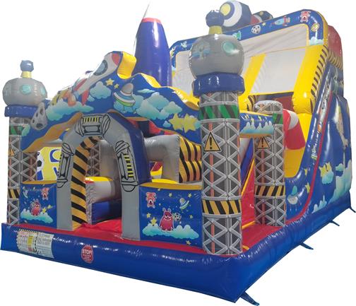 Rocketman inflatable slide inflatable slide bouncy castle