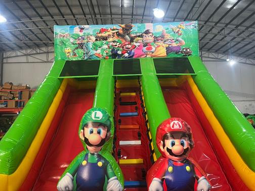Super Mario Cart inflatable slide inflatable slide bouncy castle