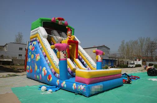 Clown - Inflatable slide inflatable slide bouncy castle