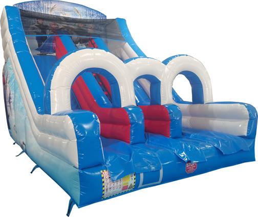 Inflatable slide Frozen inflatable slide bouncy castle