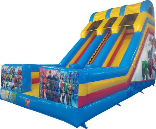 Avengers inflatable slide inflatable slide bouncy castle