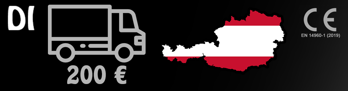 Delivery for Slovakia Serbia Romania Poland Montenegro Italy Bulgaria Germany France Czech Republic Hungary Bosnia and Herzegovina Slovenia Albania Austria