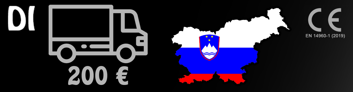 Delivery for Slovakia Serbia Romania Poland Montenegro Italy Bulgaria Germany France Czech Republic Hungary Bosnia and Herzegovina Slovenia Albania Austria